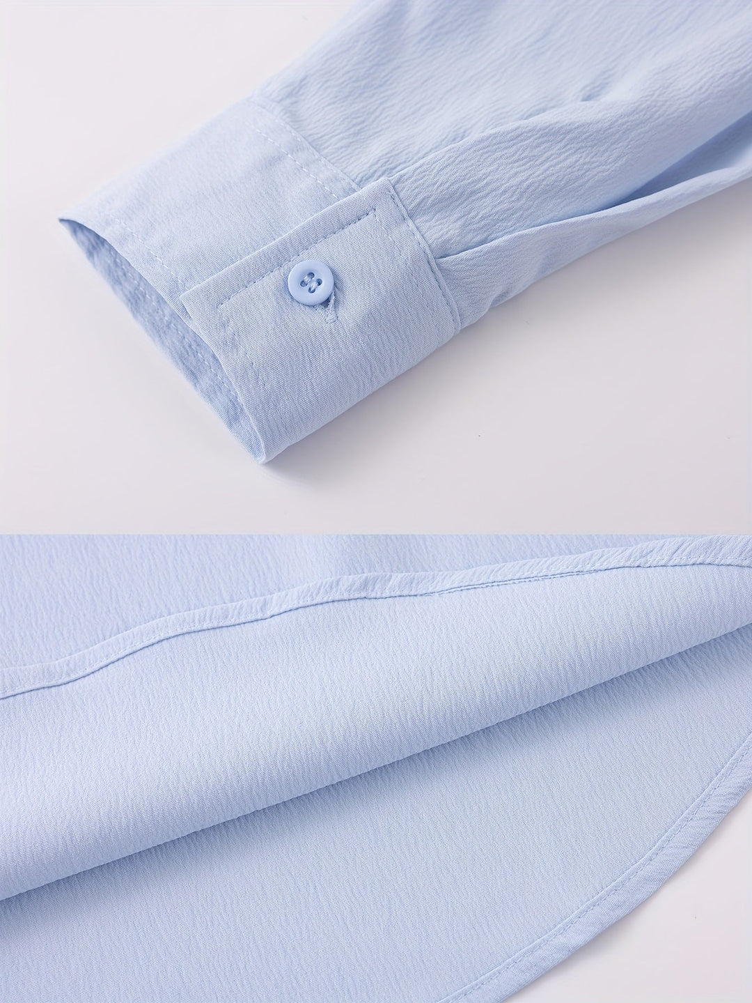 Levoire | T-Shirt Henley Homme Style Rétro À Manches Longues Uni