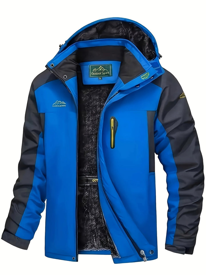 Levoire | Veste en polaire softshell déperlant Roi bleu