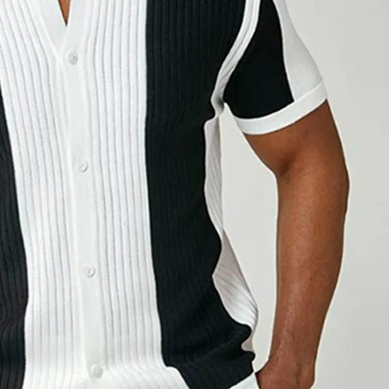 Levoire | Polo à manches courtes avec Design Moderne et Couleurs Accrocheuses pour le Printemps