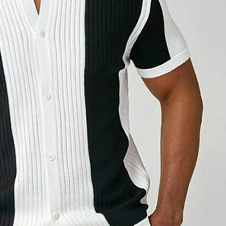 Levoire | Polo à manches courtes avec Design Moderne et Couleurs Accrocheuses pour le Printemps