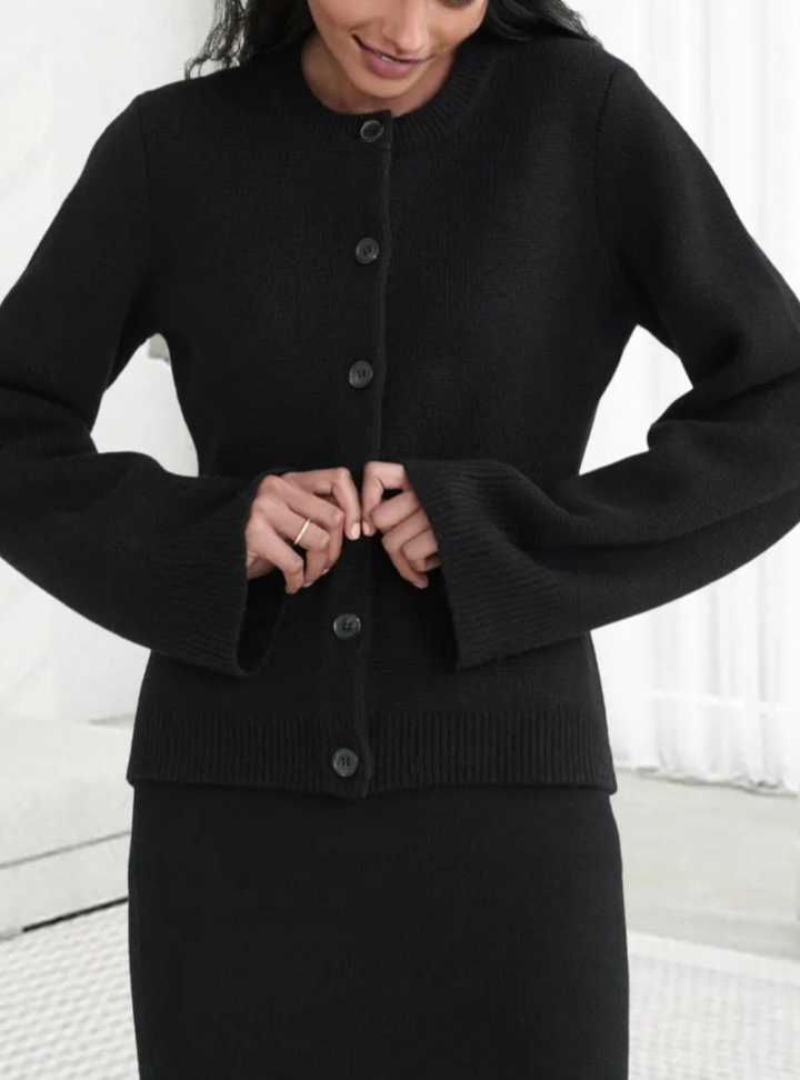 Levoire | Femme Cardigan Doux Avec Boutons