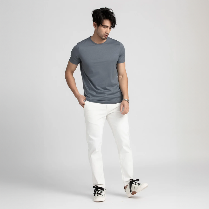 Levoire | Chemise en soie élégante Asche-O Col