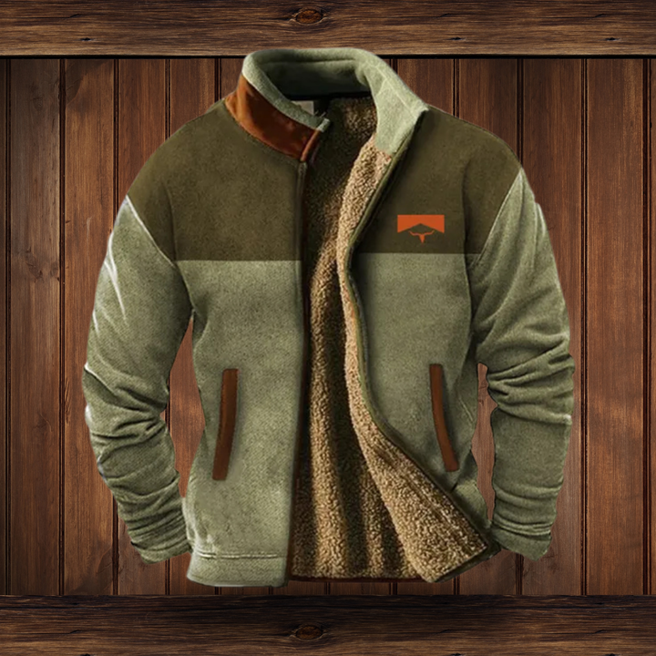 Levoire | Veste en polaire chaleur et confort Vert