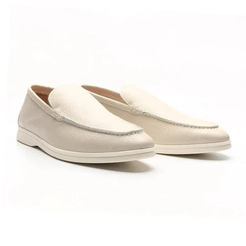 Levoire | Crème Cuir Mocassins