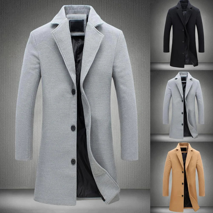 Levoire | Manteau Long Hommes Chic