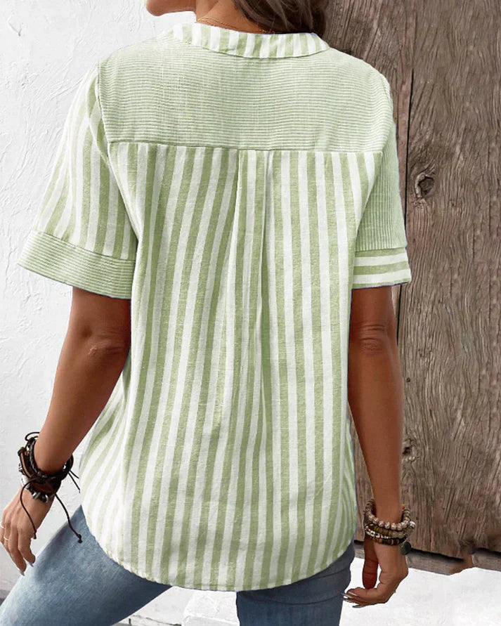 Levoire | Chic Blouse En Coton Design
