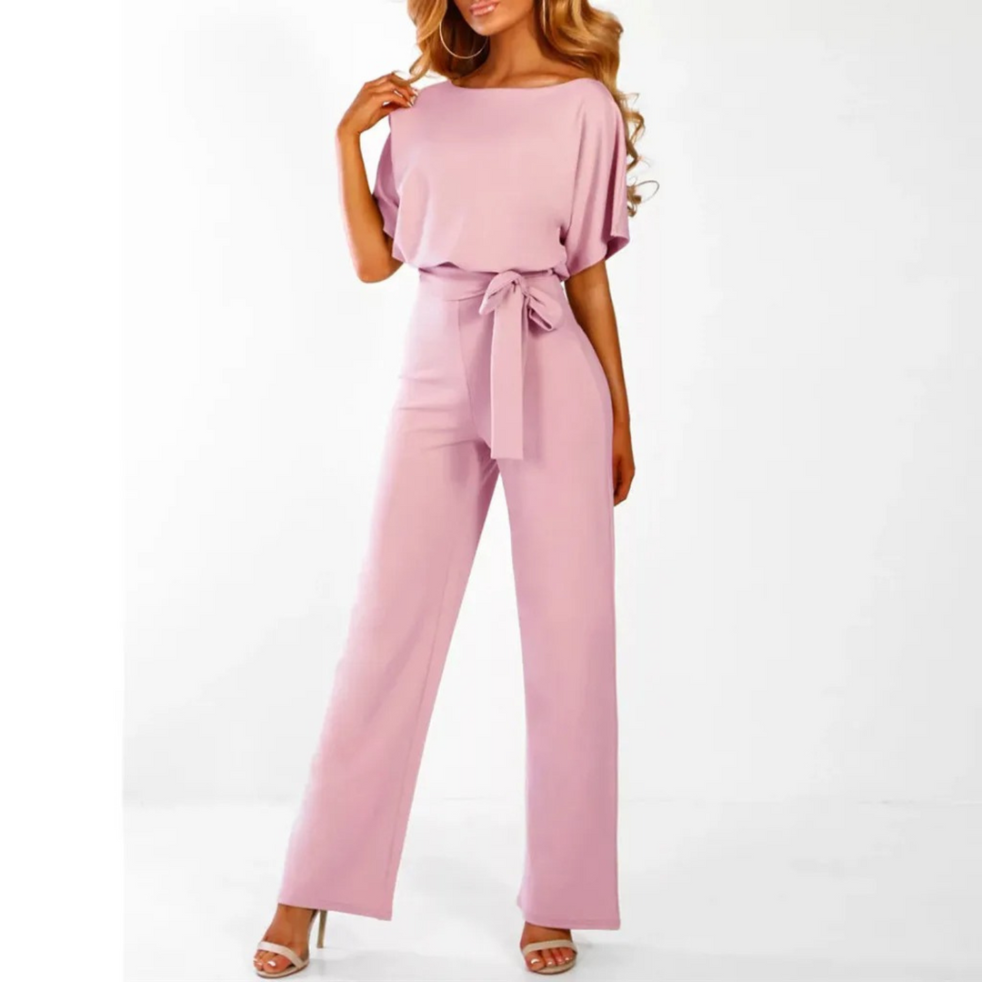 Levoire | Combinaison Taille Haute rose pâle