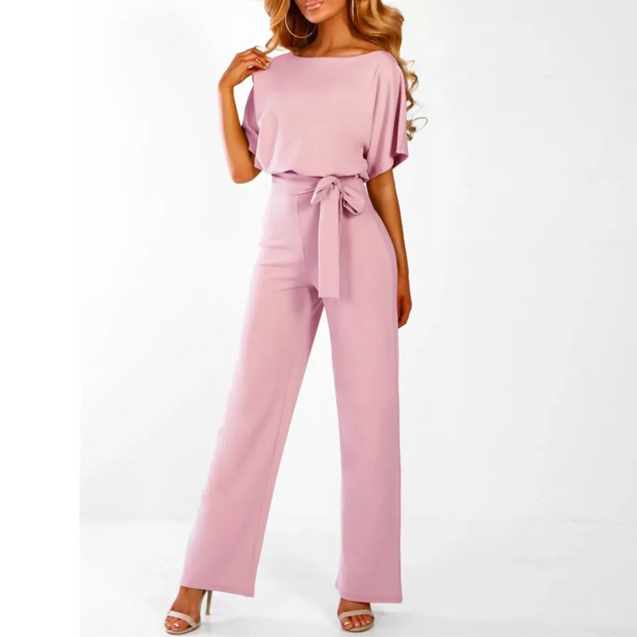Levoire | Combinaison Taille Haute rose pâle