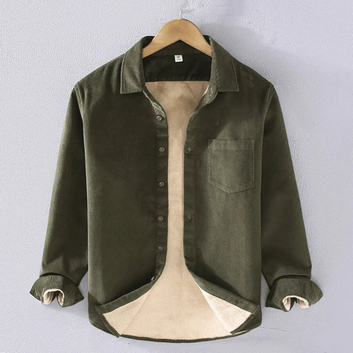 Levoire | Chemise à col cordon Pittahihaton Vert