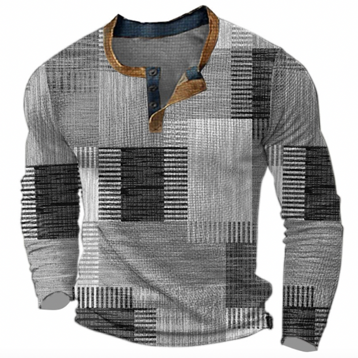 Levoire | Pull structuré à la mode pour hommes Gris