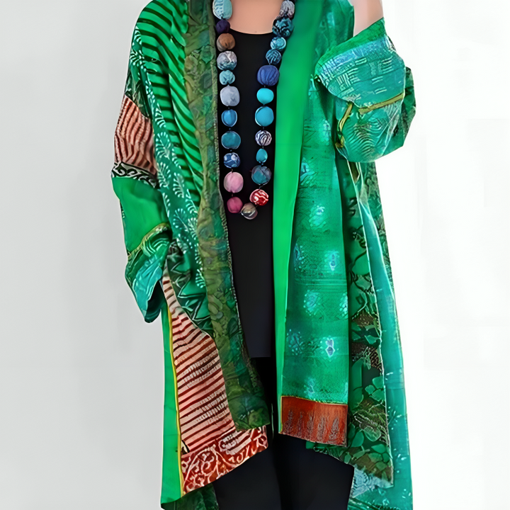 Levoire | Manteau Élégant Et Polyvalent Vert
