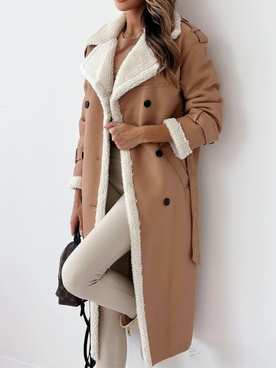 Levoire | Manteau général tailleur et élégant Kaki