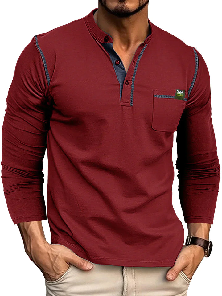 Levoire | Chemise De Loisir Pour Hommes Rot