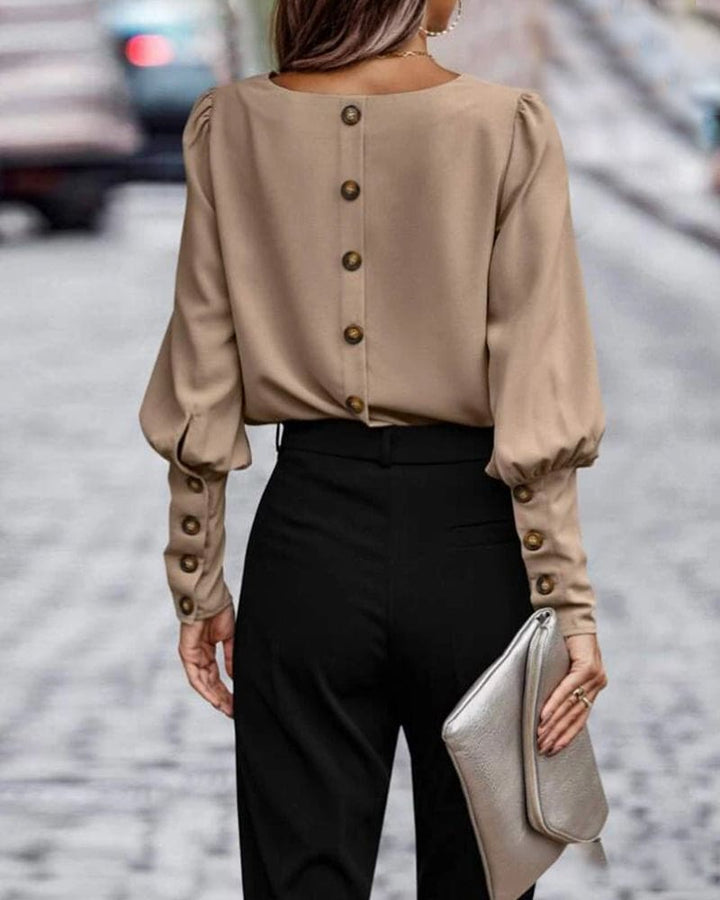 Levoire | Blouse Avec Des Manches Bouffantes