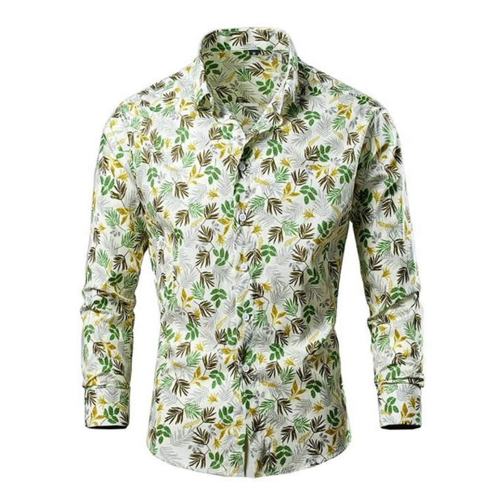 Levoire | Chemise À Fleurs Elegant Hommes
