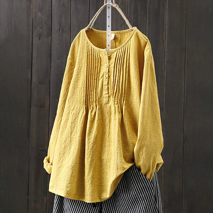 Levoire | Blouse élégante et stylée Gelb