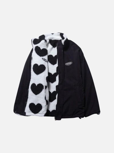 Levoire | Veste À Manches Longues Bidimensionnelle Avec Fermeture Éclair Noir