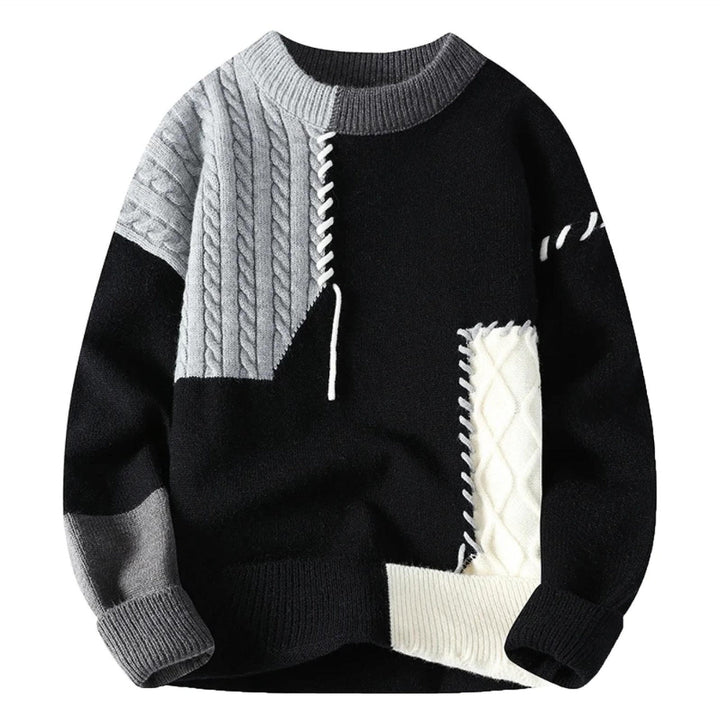 Levoire | Élégant Tricot Détendu Noir