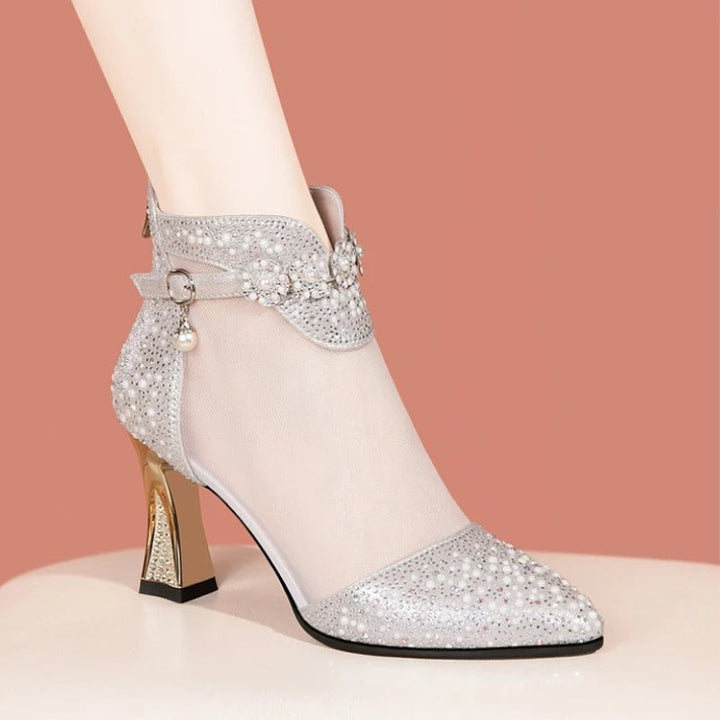 Levoire | Glamoureuses et élégantes talons Argent