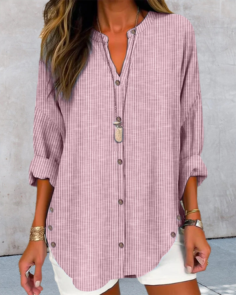 Levoire | Chemise À Manches Longues Avec Boutons Pour Femmes