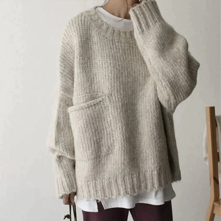 Levoire | Grand pull de couleur ivoire Blanc