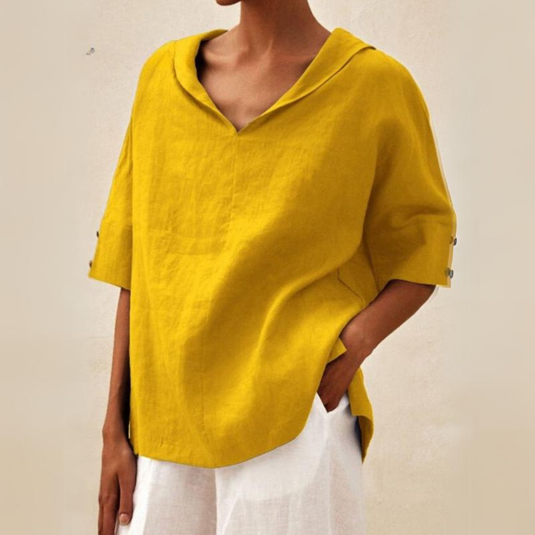 Levoire | T-Shirt Ample Rento Jaune