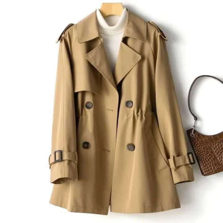 Levoire | Trench-Coat Décontracté Mi-Long braun