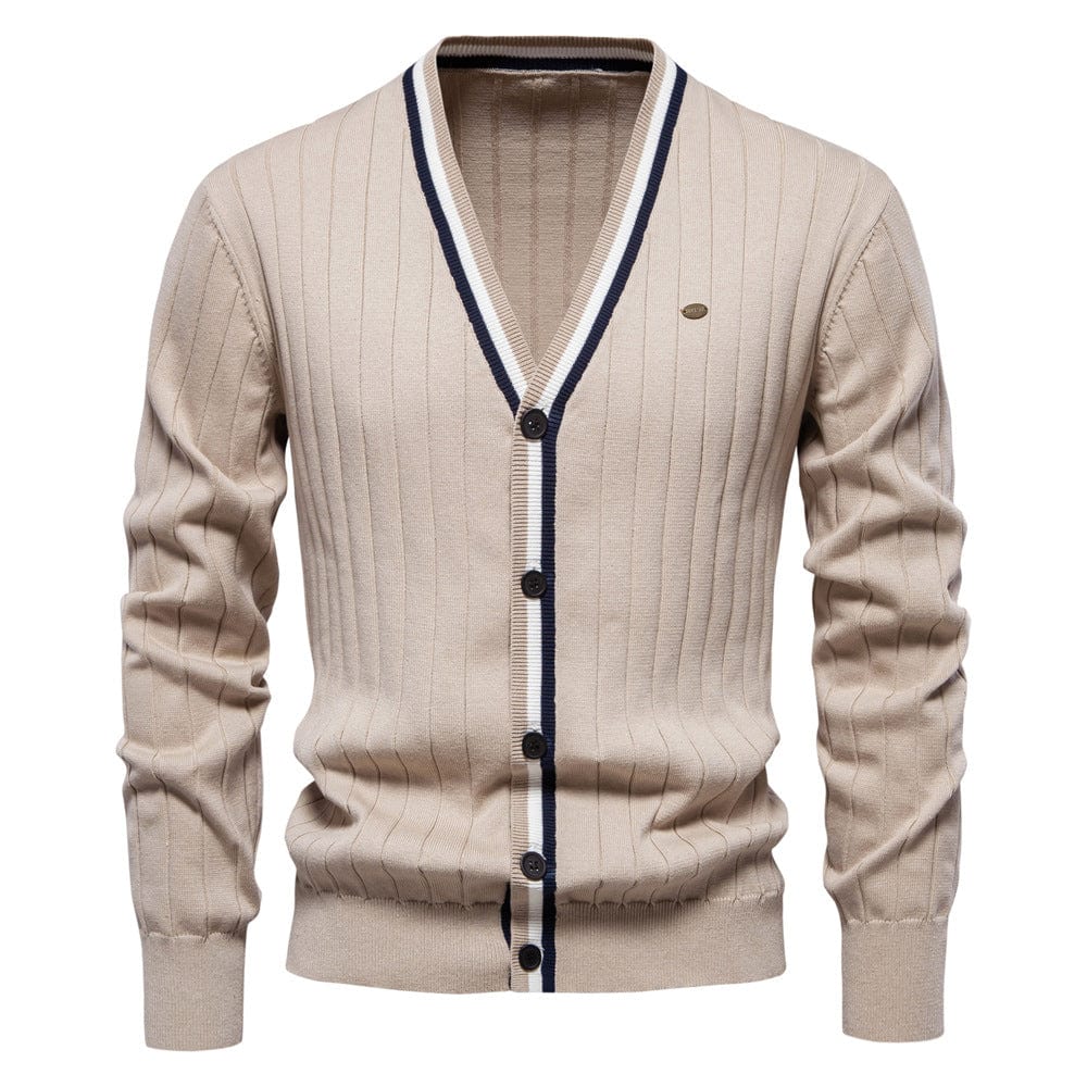 Levoire | Élégants gilets en tricot pour hommes Beige