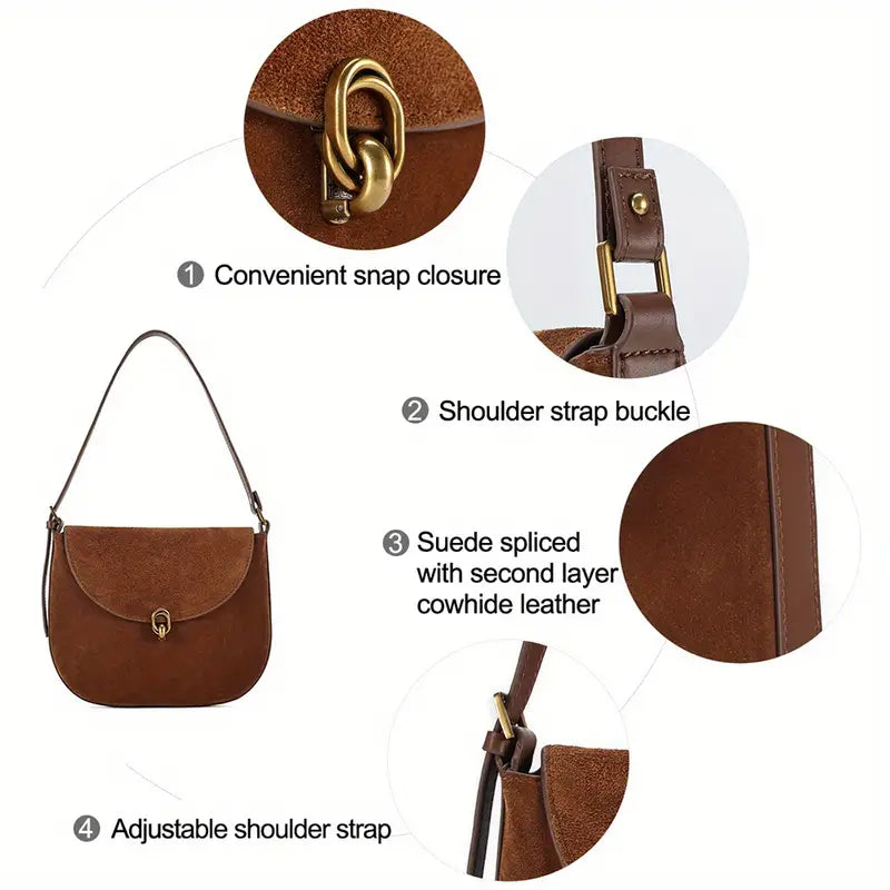 Levoire | Sac À Bandoulière Petit En Cuir Véritable Élégant