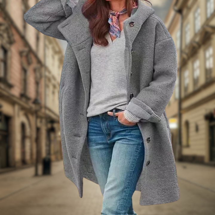 Levoire | Manteau d'automne élégant Gris