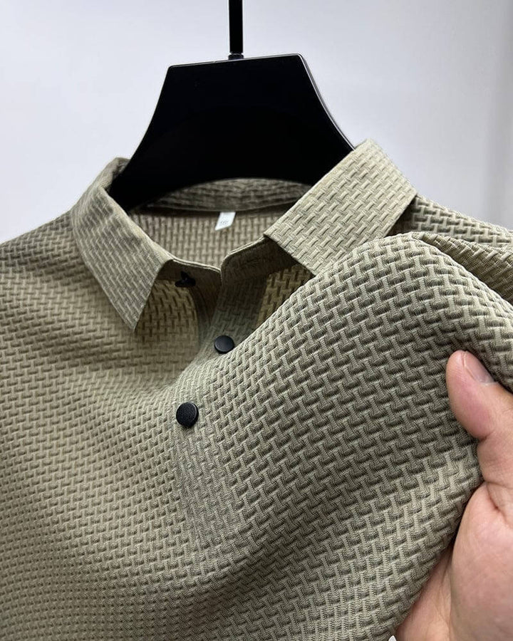Levoire | Polo D'Été Officiel Pour Hommes Gris clair