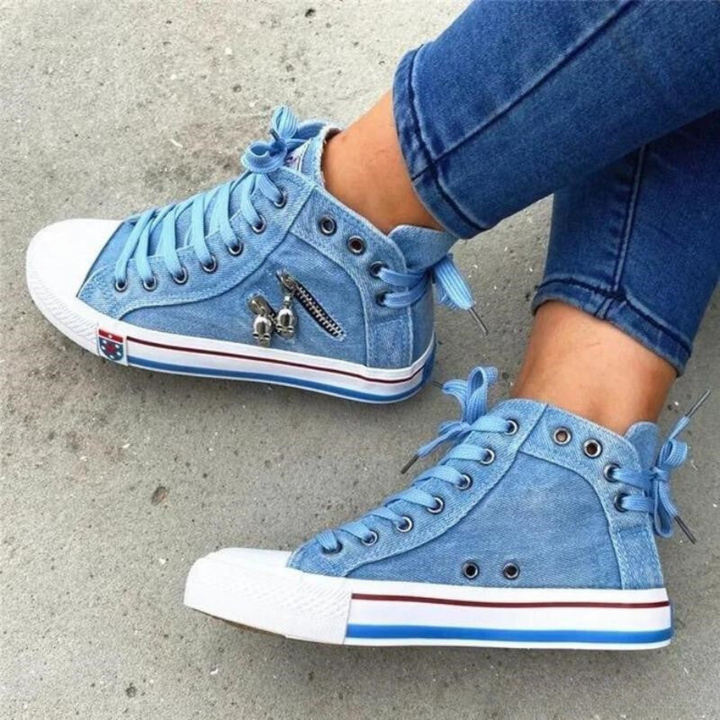 Levoire | Chaussures En Denim Élégantes