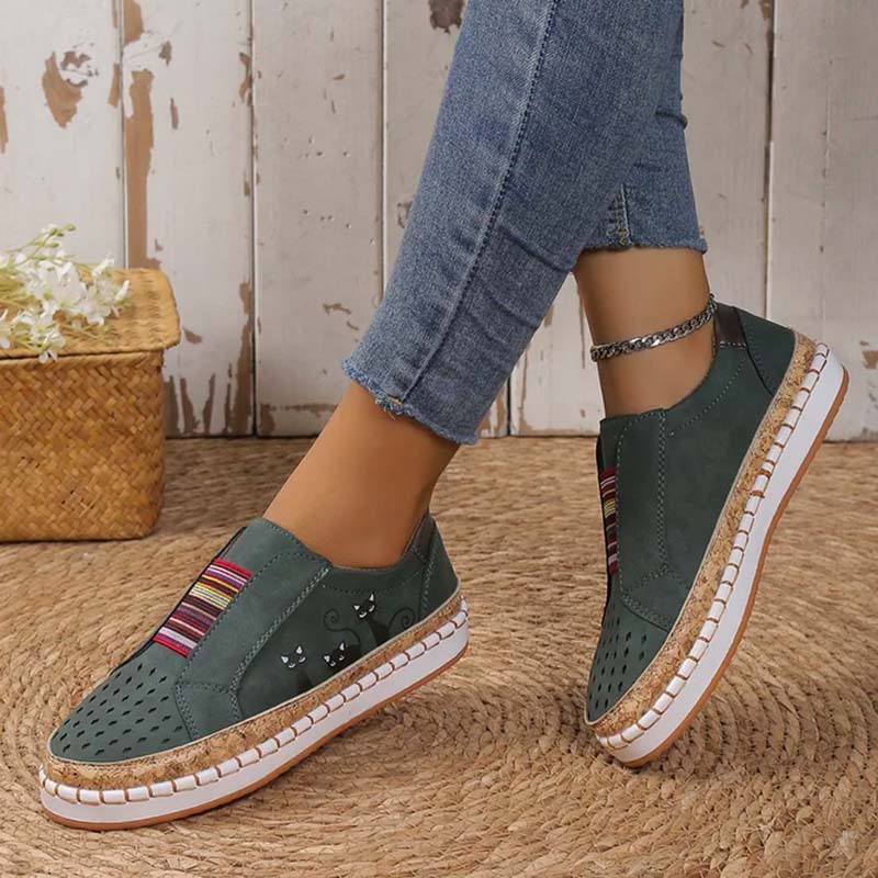 Levoire | Chaussures Avec Imprimé De Chats