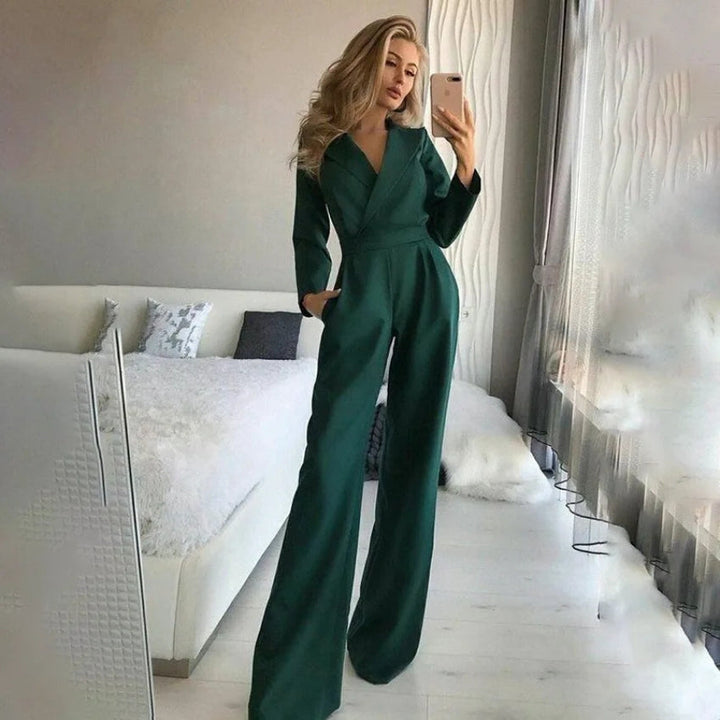 Levoire | Combinaison Élégante Pour Femmes Vert foncé
