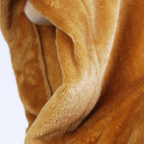 Levoire | Peignoir en flanelle pour hommes Peignoir long et chaud pour hommes