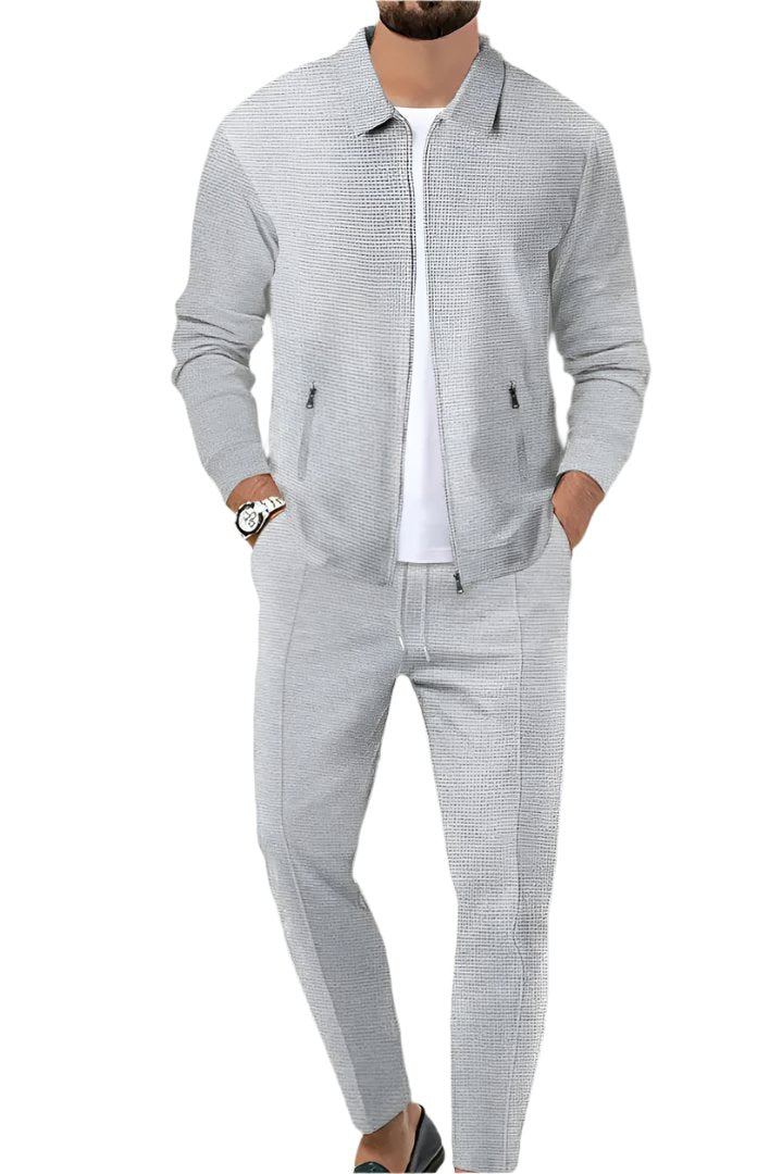 Levoire | Ensemble De Loisirs Deux Pièces Pour Hommes Gris