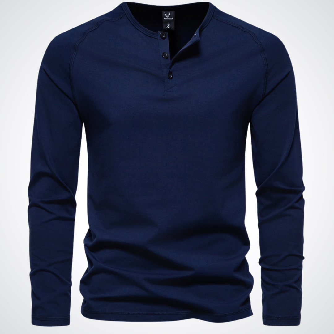Levoire | Chemise À Manches Longues Bleu