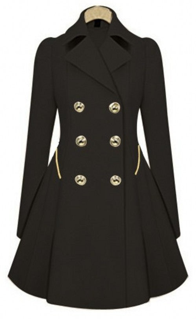Levoire | Plus Long Manteau Femmes Noir