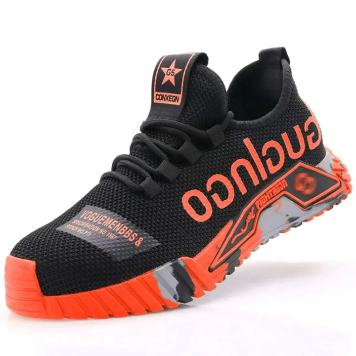 Levoire | Chaussures De Sécurité Pour Hommes Orange