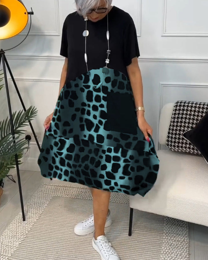 Levoire | Robe longue à manches courtes