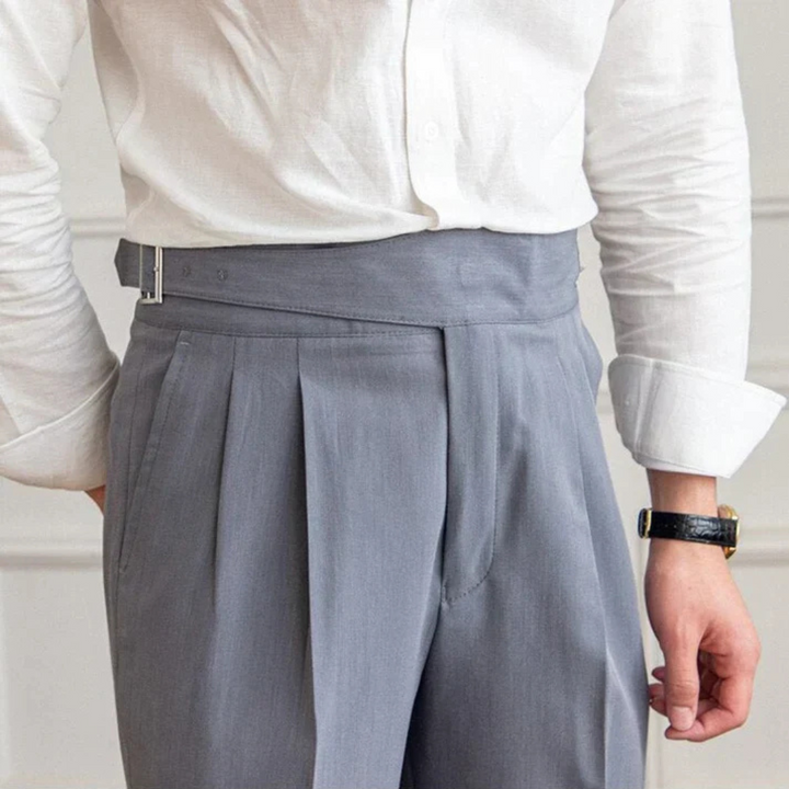 Levoire | Pantalon De Course Pour Hommes Gris Pierre
