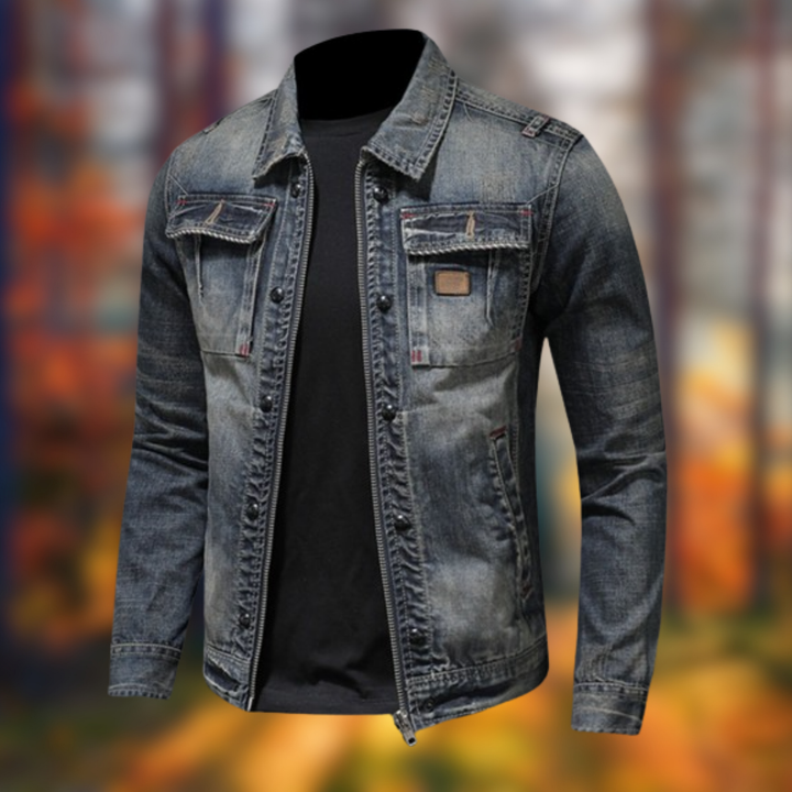 Levoire | Veste en Jean style rétro
