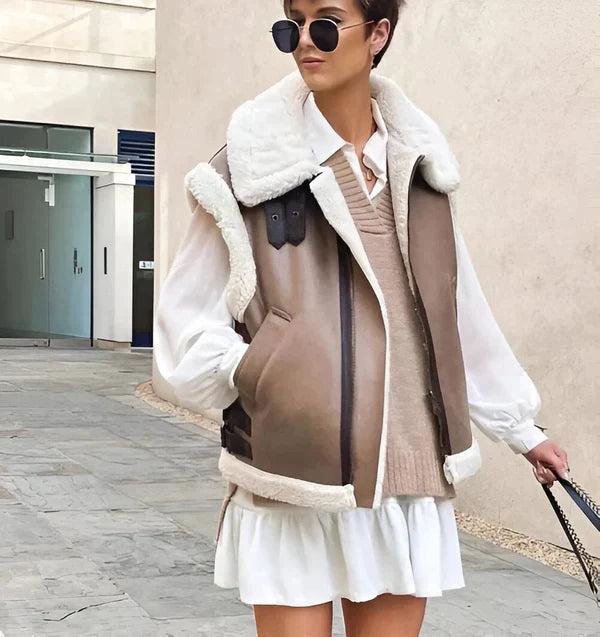 Levoire | Veste D'Automne Pour Femmes Avec Un Design Élégant Braun