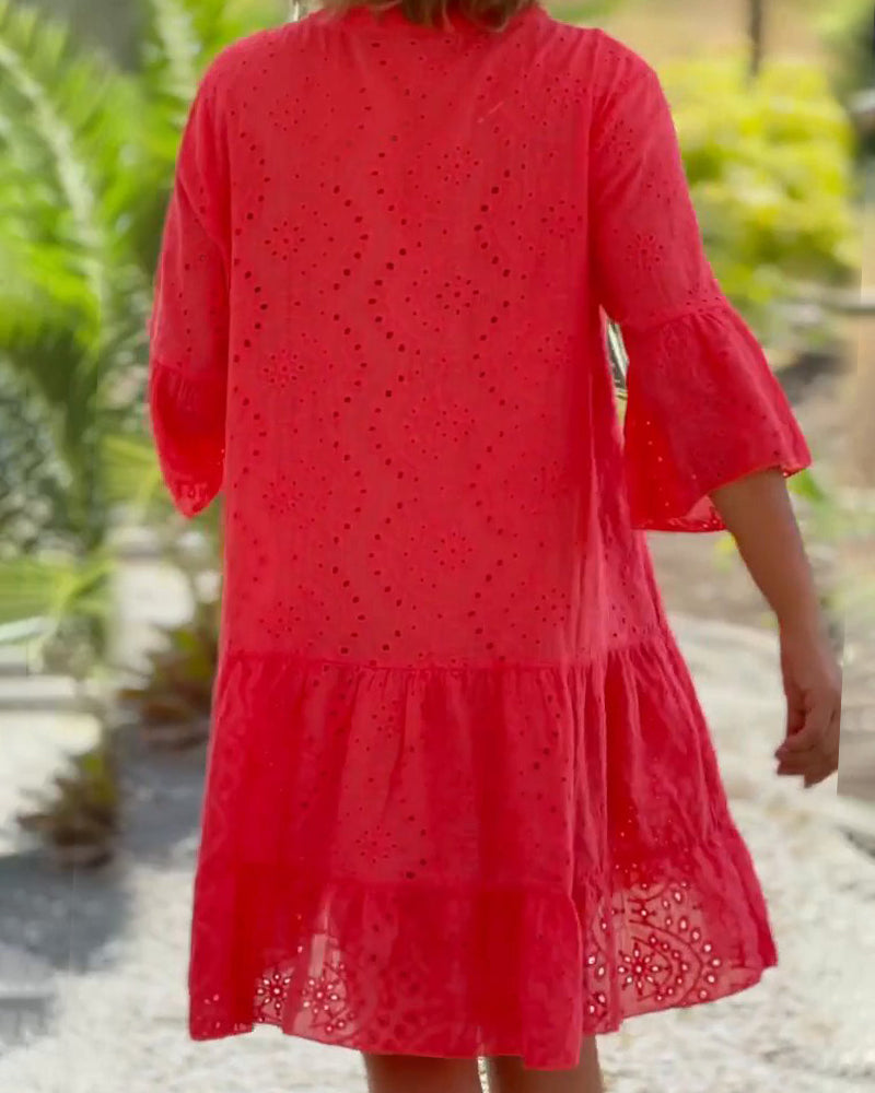 Levoire | Robe D'Été Fluide En Mélange De Coton