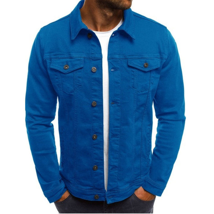 Levoire | Vêtements De Loisirs Veste Pour Hommes Bleu