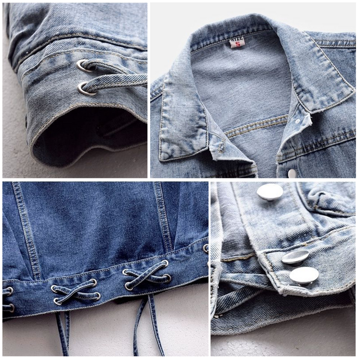 Levoire | Jeansjacke FR Frauen Rmellos