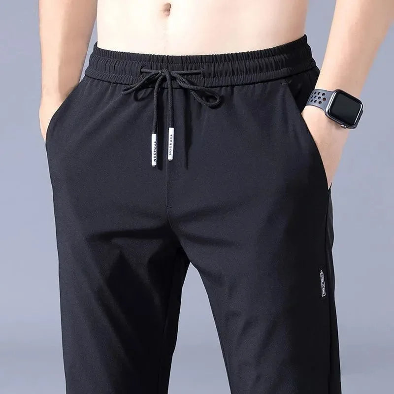 Levoire | Ice Silk Slim Fit Pantalon pour Hommes