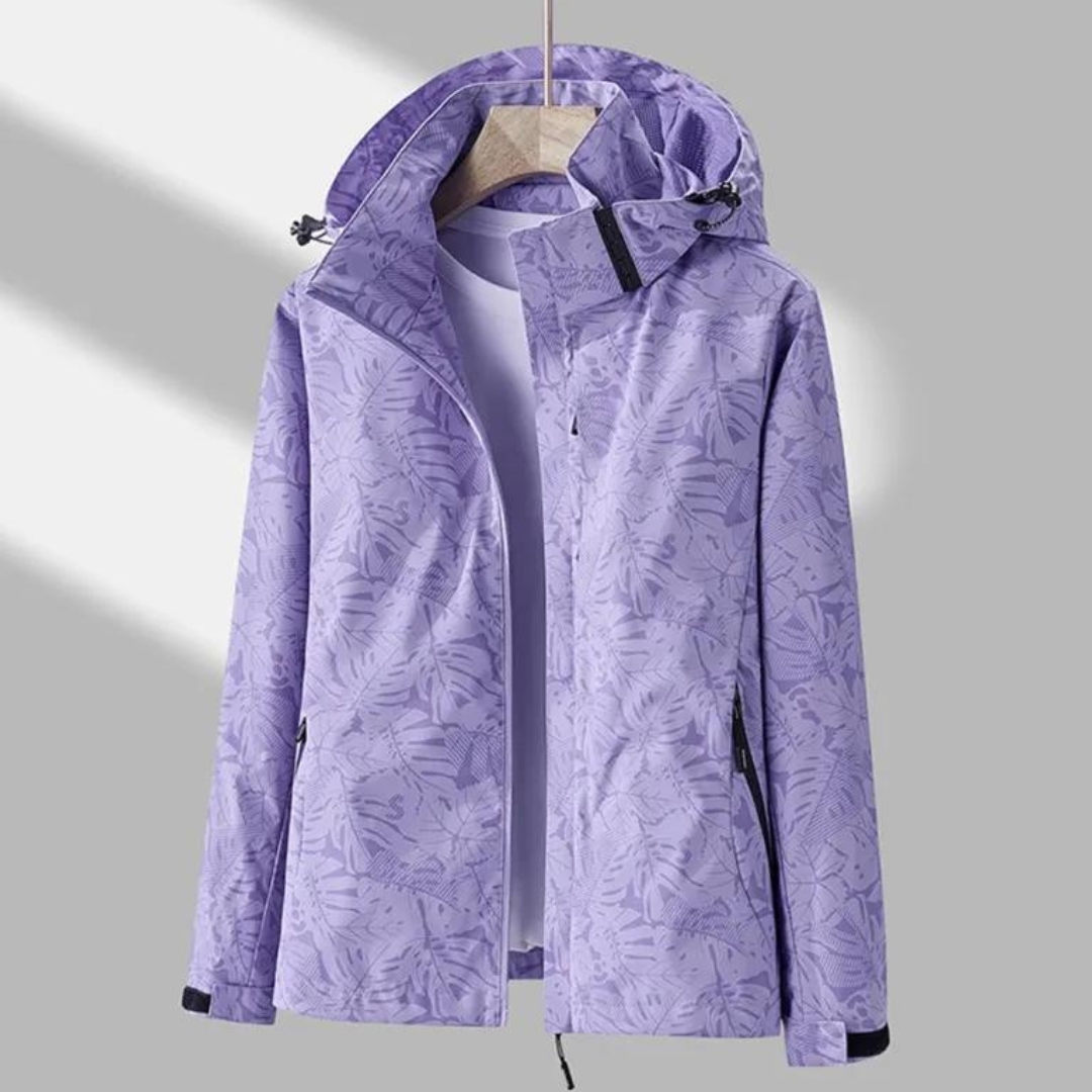 Levoire | Veste D'Extérieur Élégante Coupe-Vent Et Imperméable Lilas