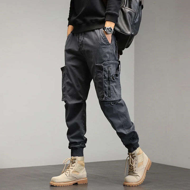 Levoire | Pantalon Cargo Pour Hommes Au Design Pratique Gris