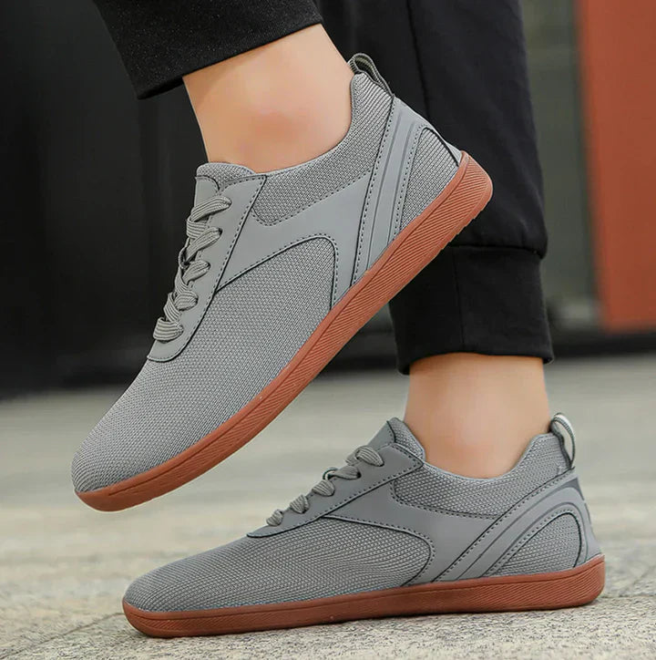 Levoire | Chaussures Barefoot Élégantes Gris